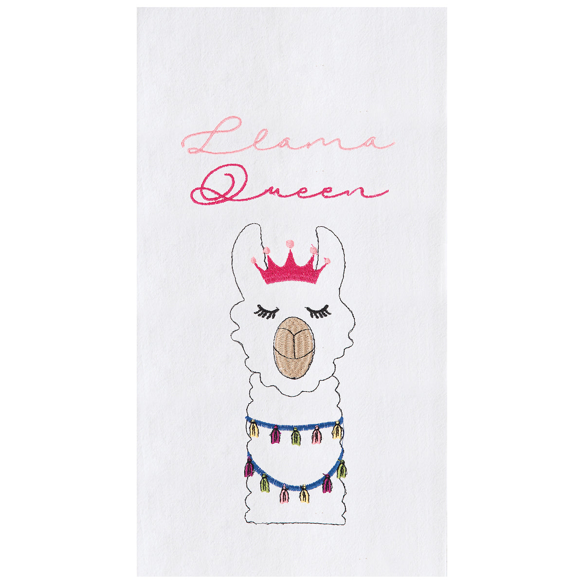 Llama Queen Kitchen Towel