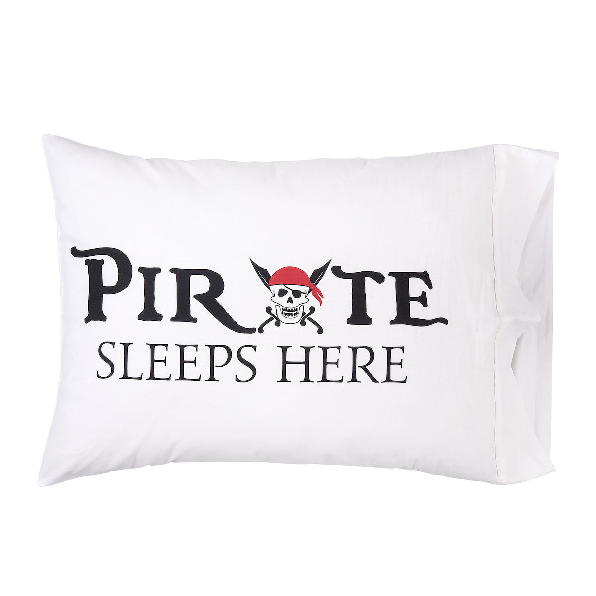 Pirate Sleeps Here Pillowcase