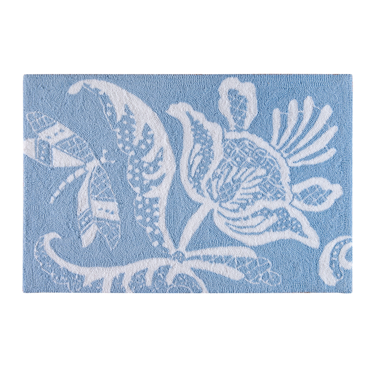 Eliza Lace Blue Rug