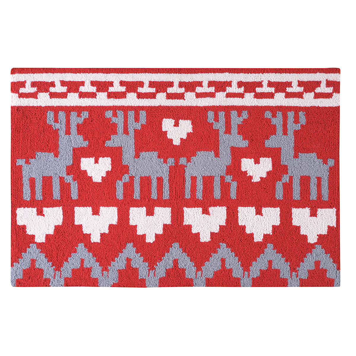 Reindeer & Hearts Rug