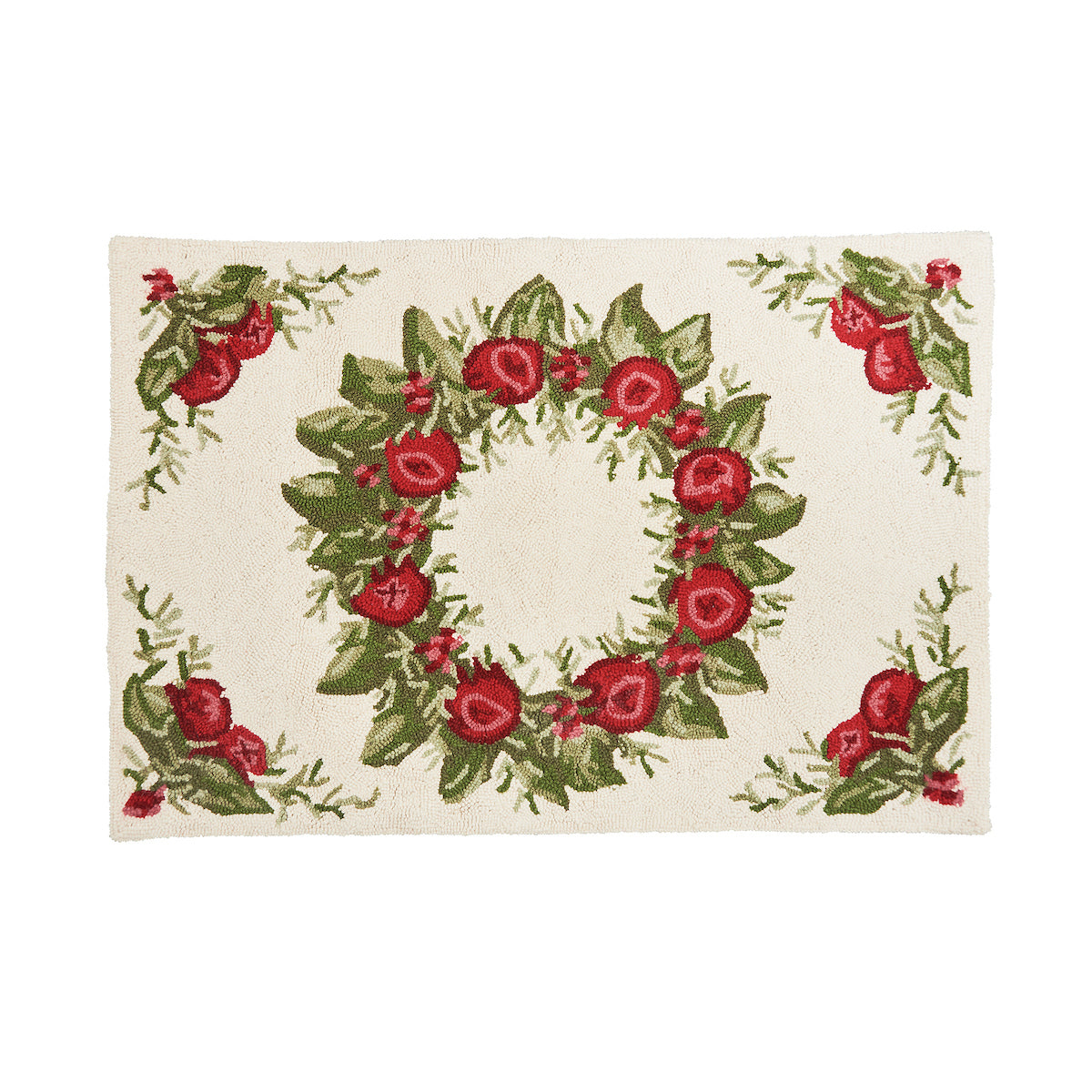 Apple Wreath Rug