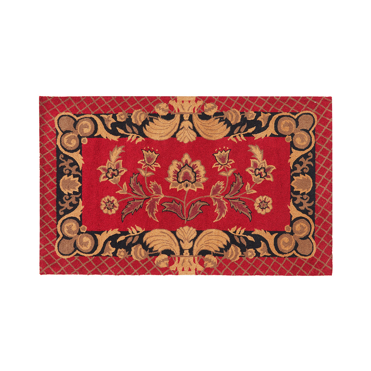 Renaissance Hooked Rug