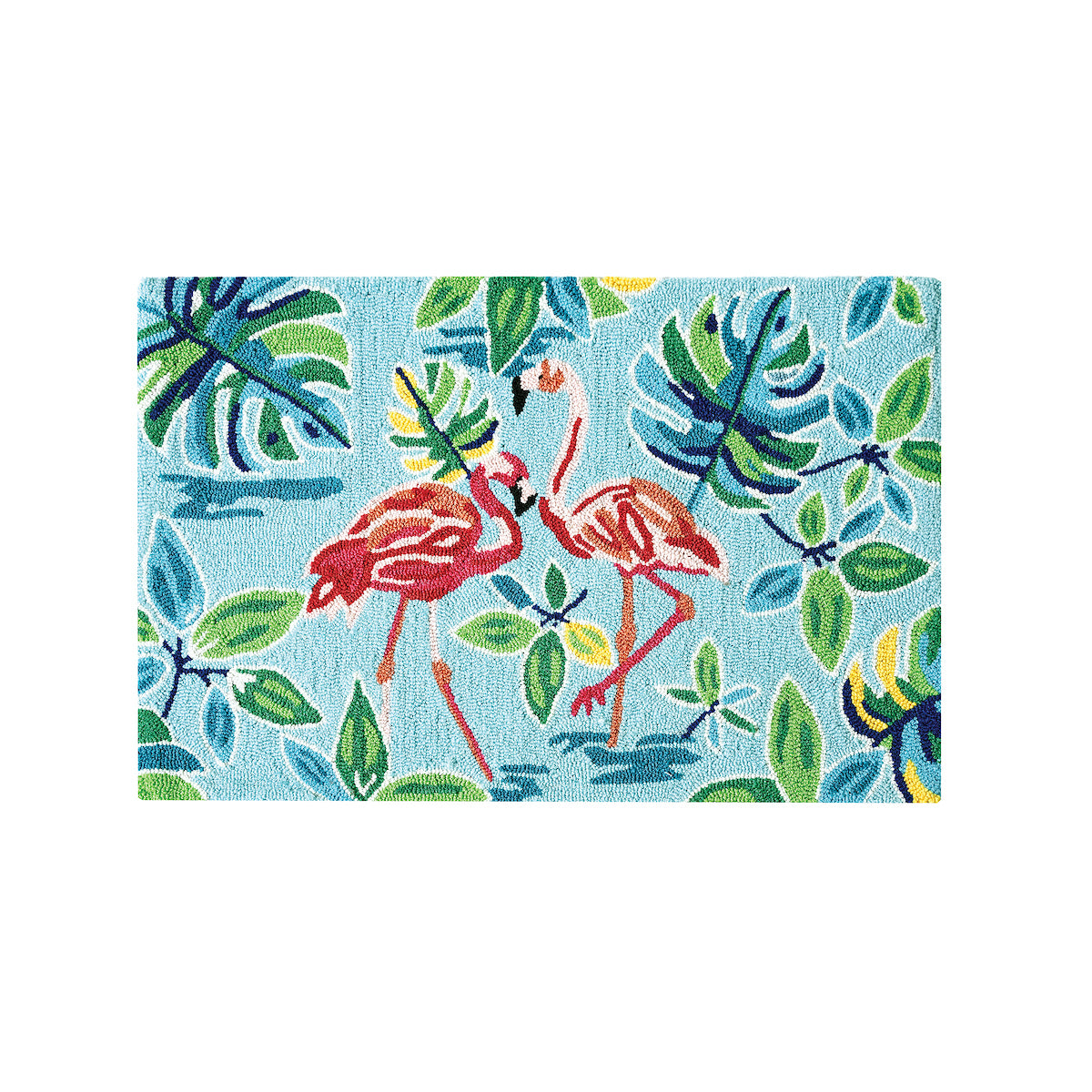 2 Flamingo Rug