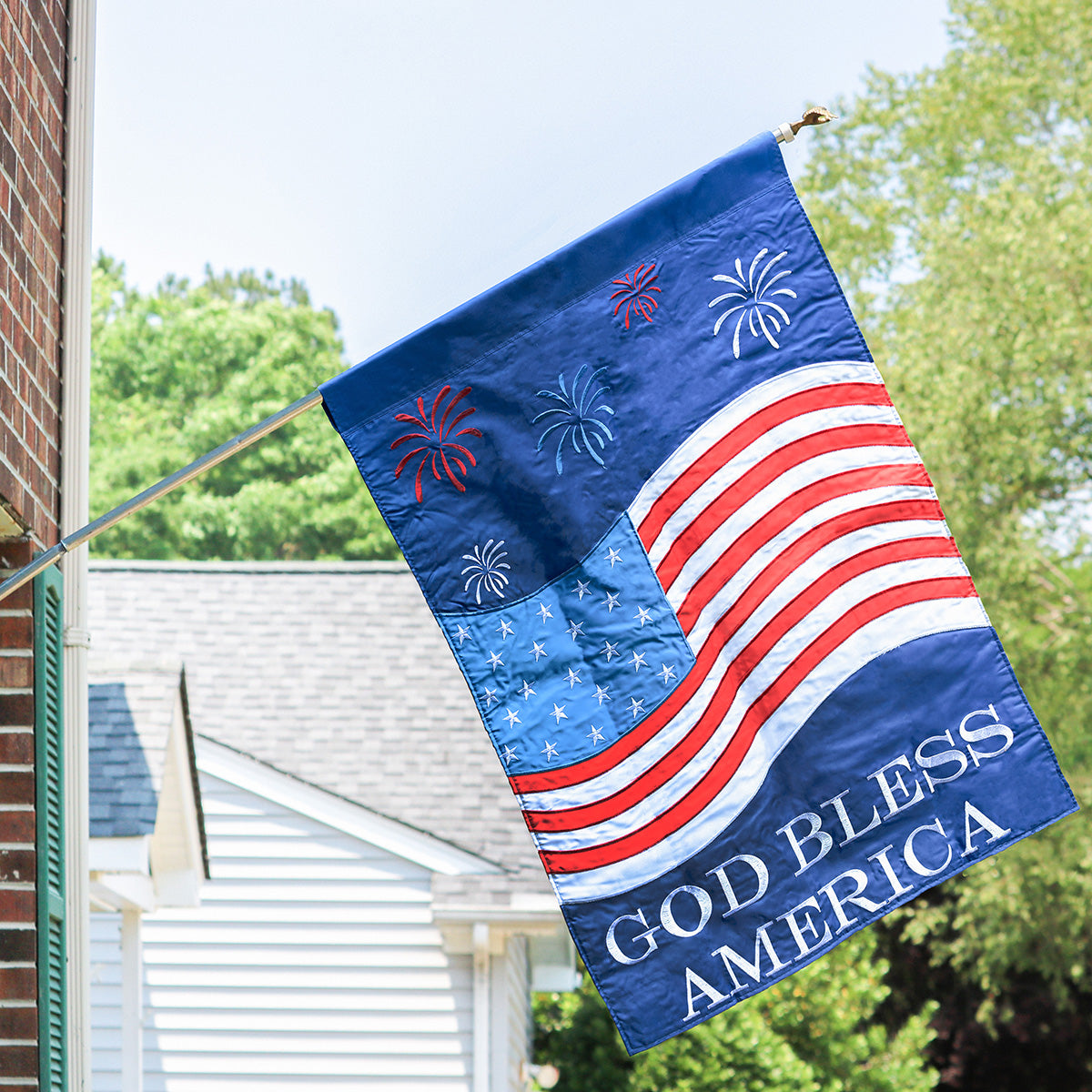 God Bless America Flag