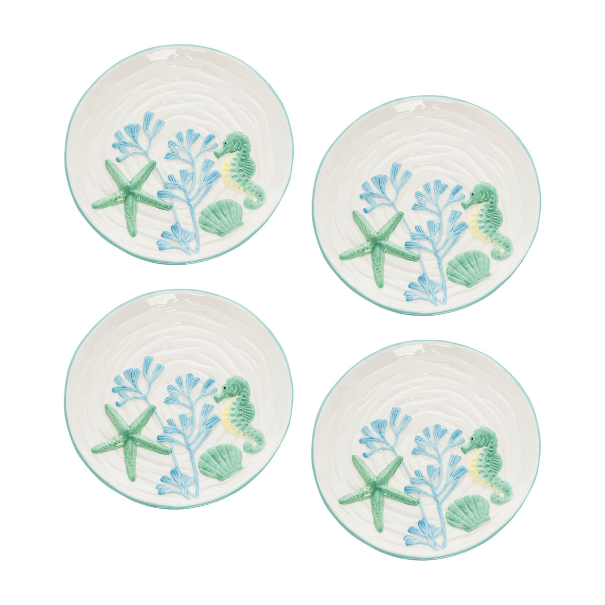 Bluewater Bay Plate, Set of 4