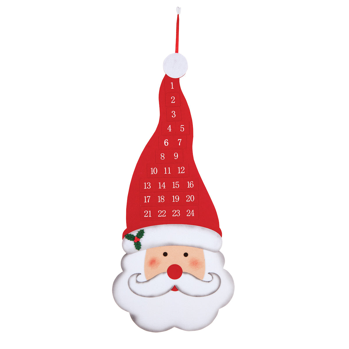 Santa Head Advent Calendar