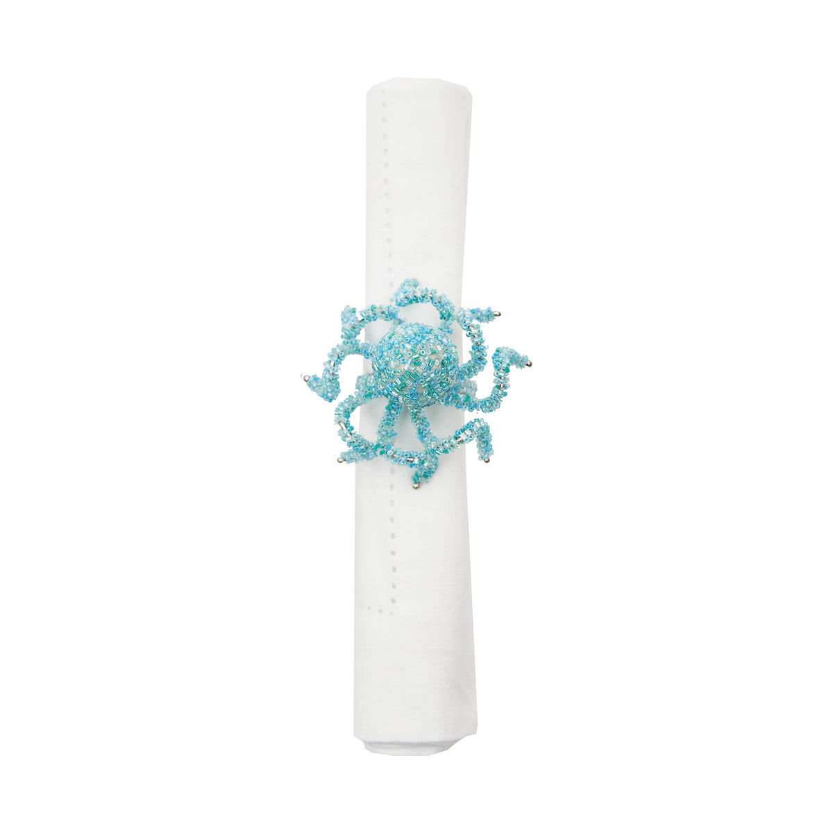 Beaded Octopus Napkin Ring