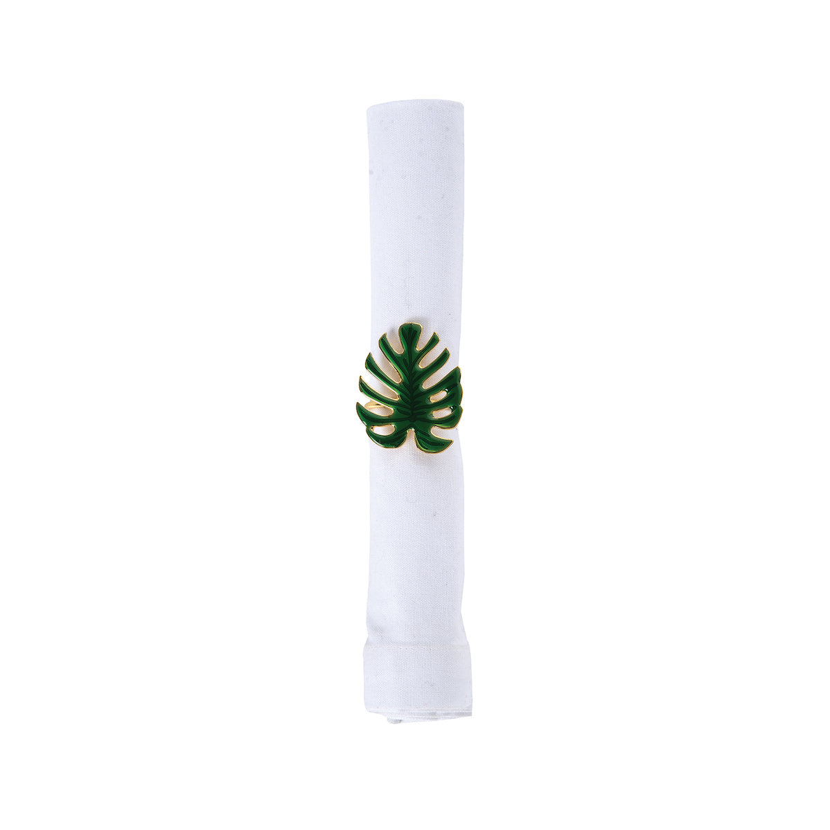 Palm Napkin Ring, Set of 4