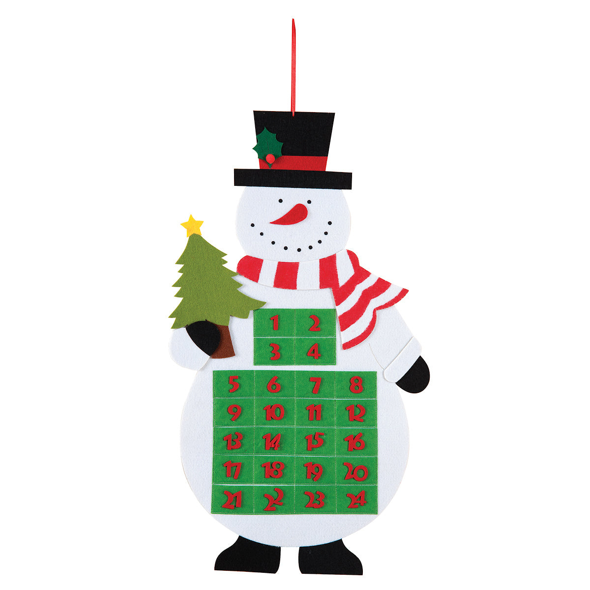 Snowman with  Tree Calendar