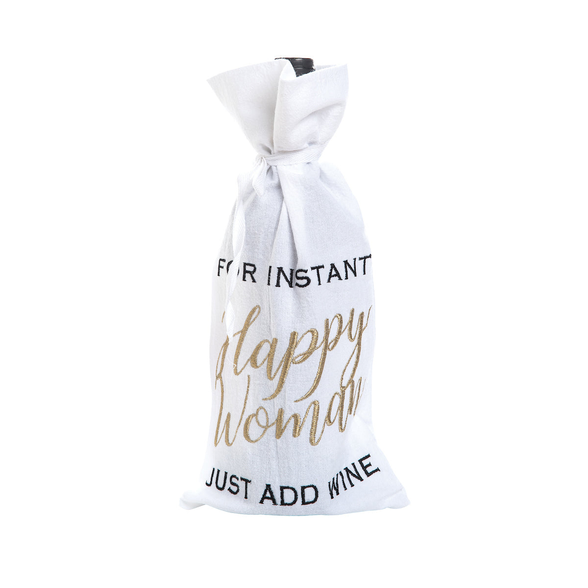 Happy Woman Wine Bag