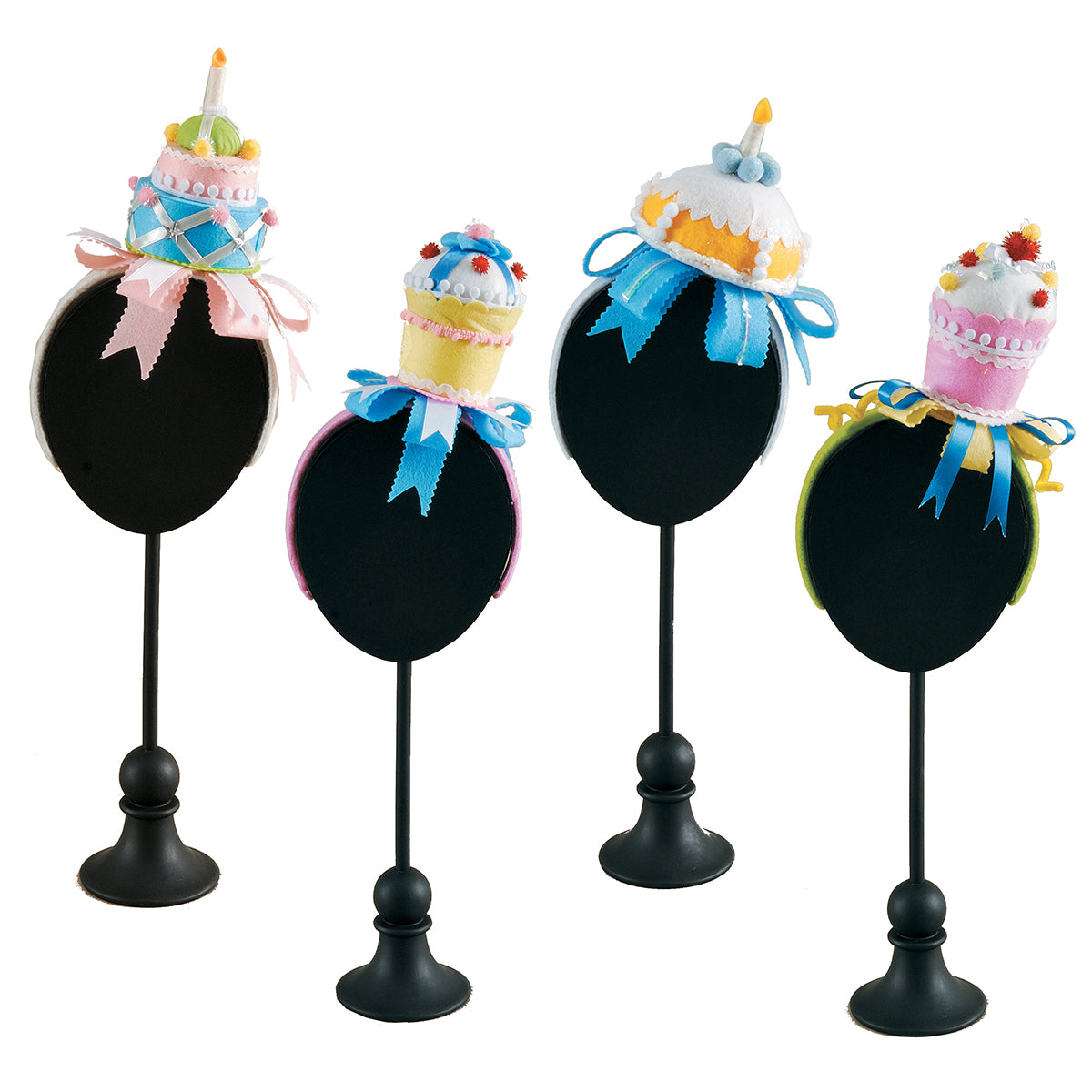 Party Cake Headband, Asst. of 4