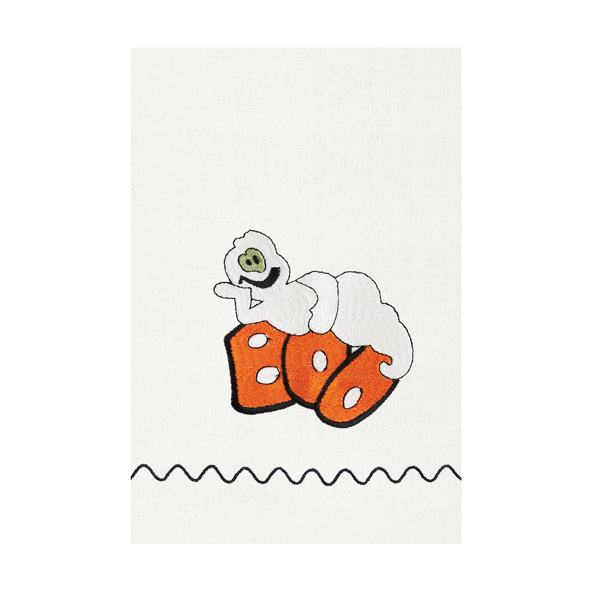 Boo Hemstitch Guest Towel