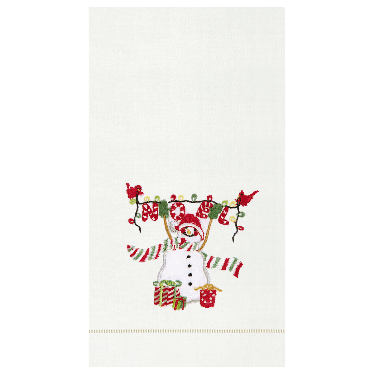 Noel Snowman Guest Towel