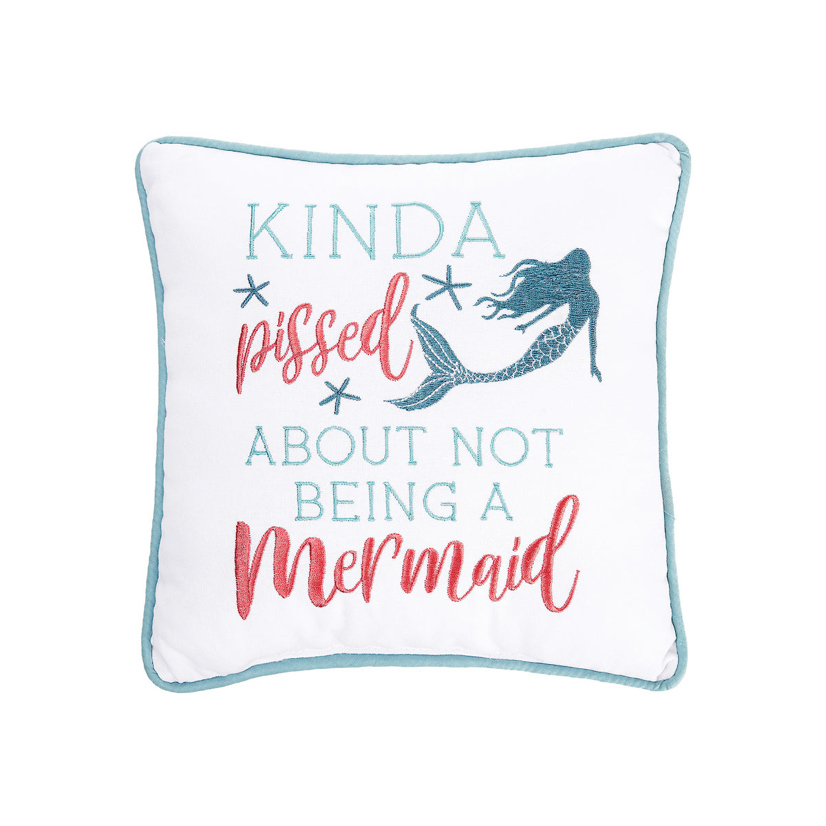 Not A Mermaid Mini Pillow