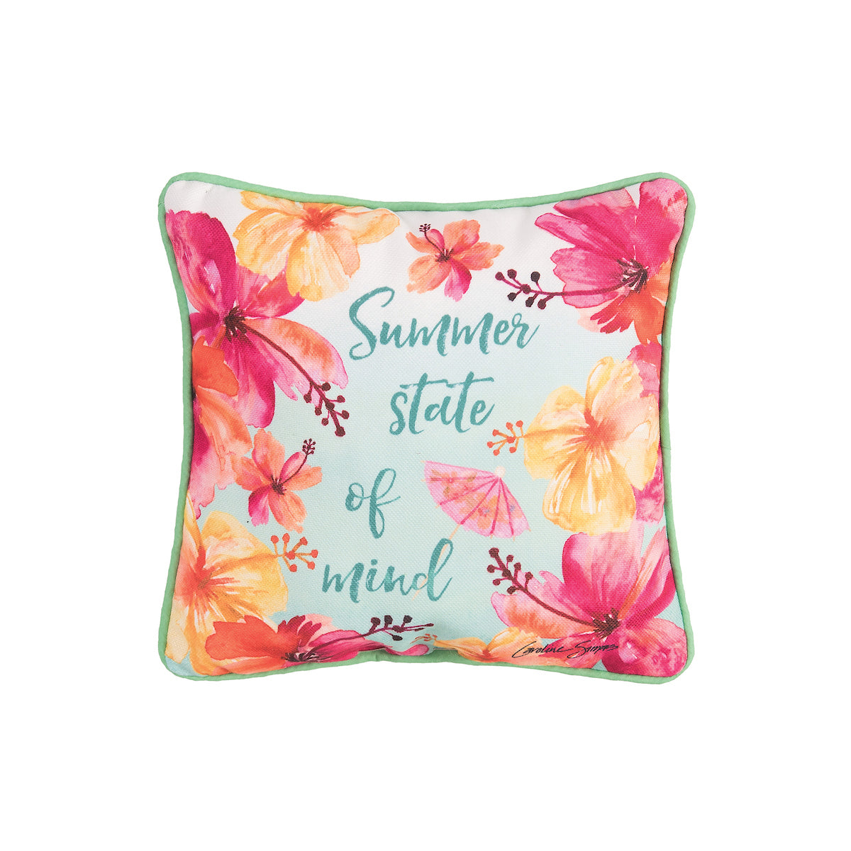 Summer State of Mind Mini Pillow