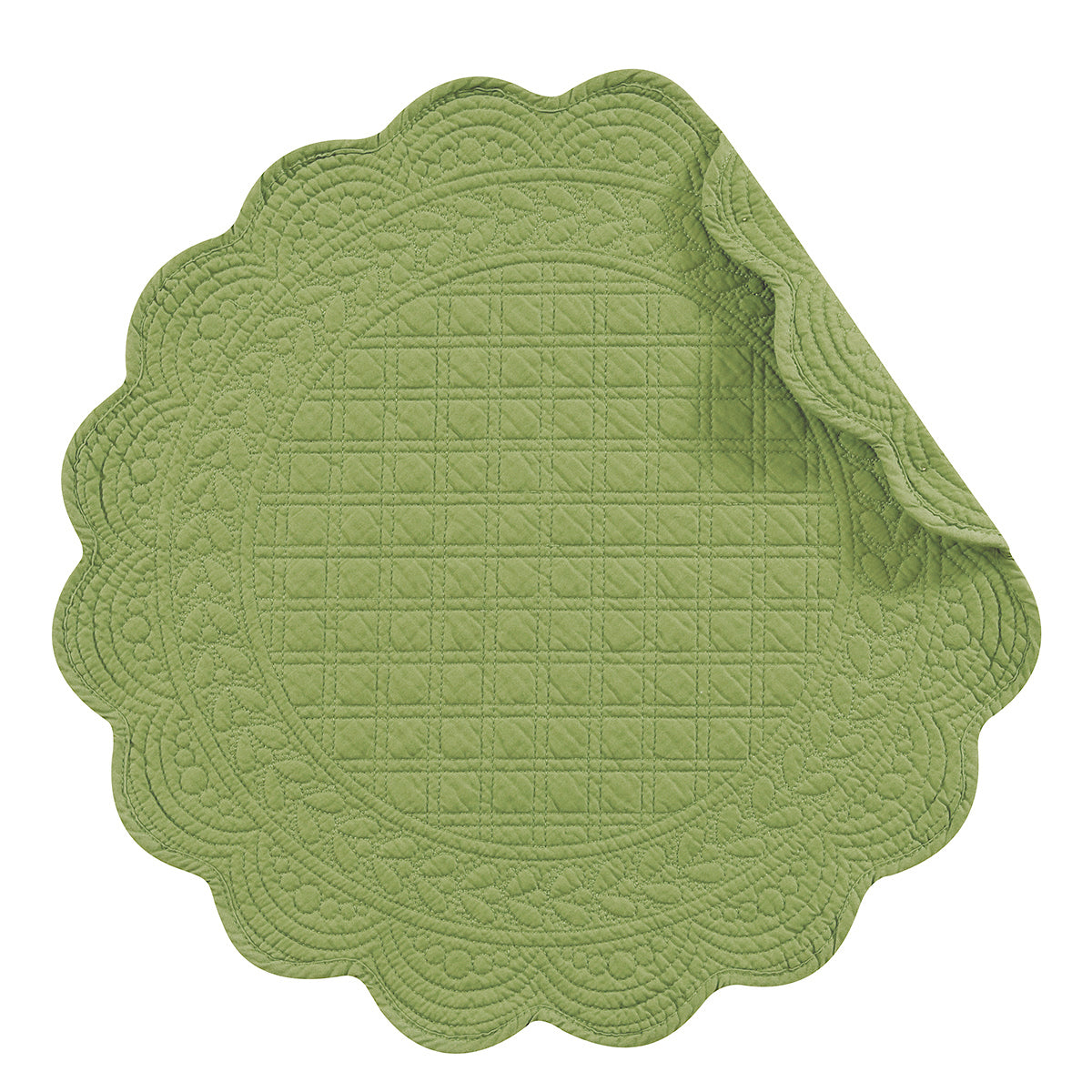 Green Table Linens