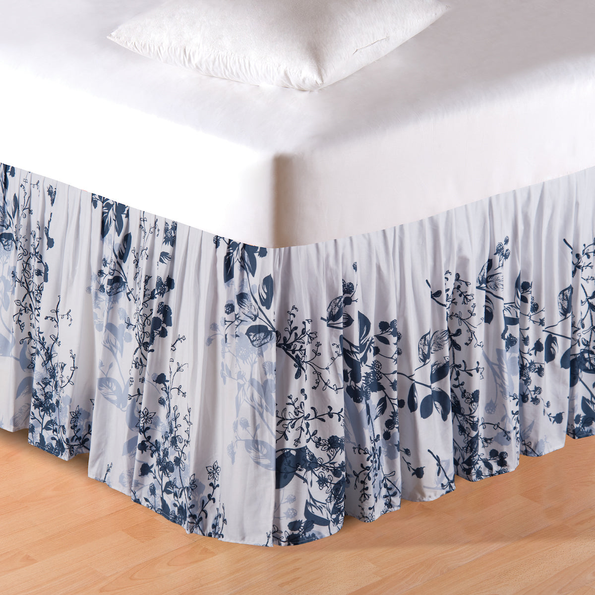 Mazarine Floral King Bed Skirt