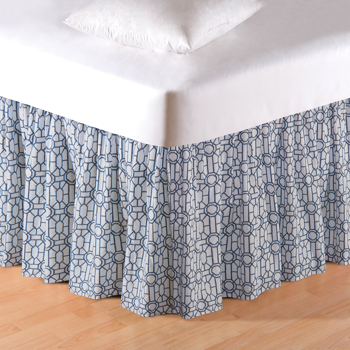 Indigo Sound Twin Bed Skirt