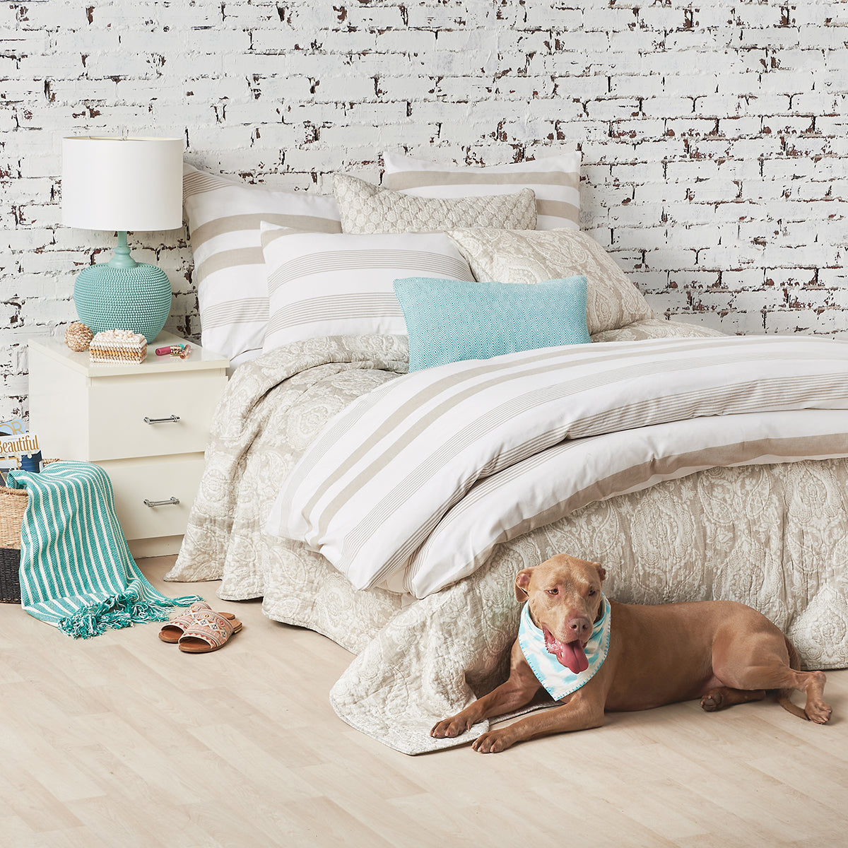 noland stripe duvet cover