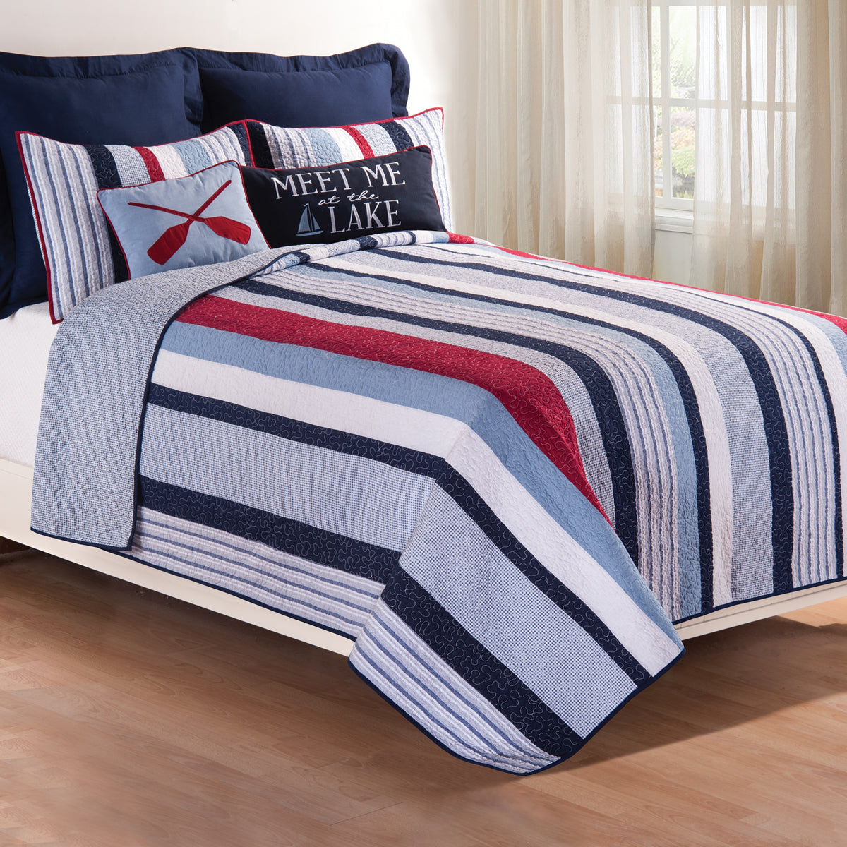 Meet Me By The Lake Pillow