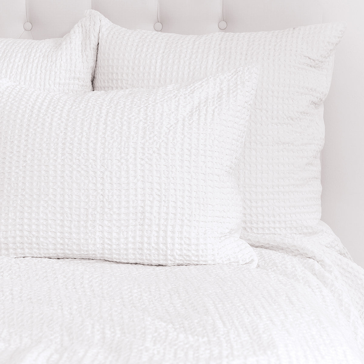 Waffle Dove Standard Sham