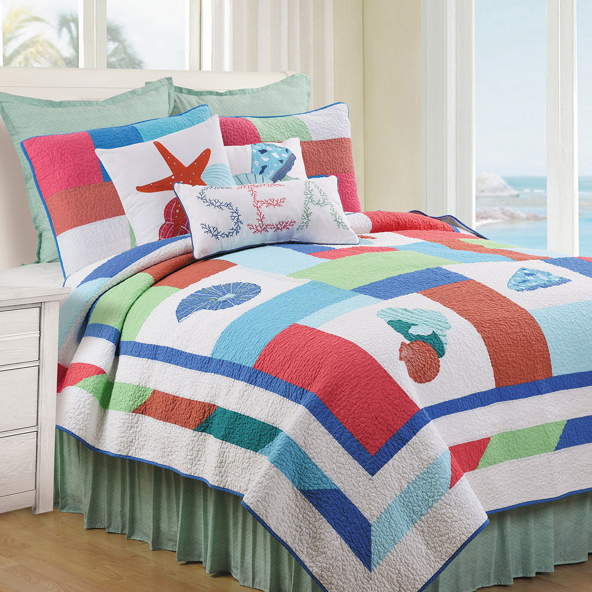 Antigua Bay Quilt Set