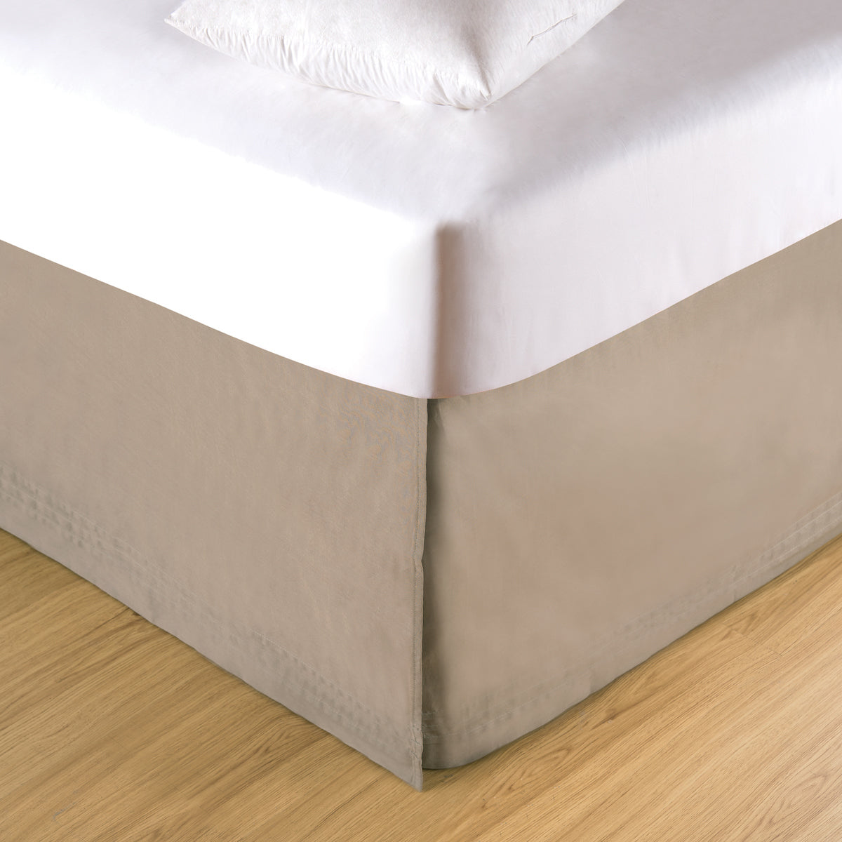 Clay Tailored Bed Skirt