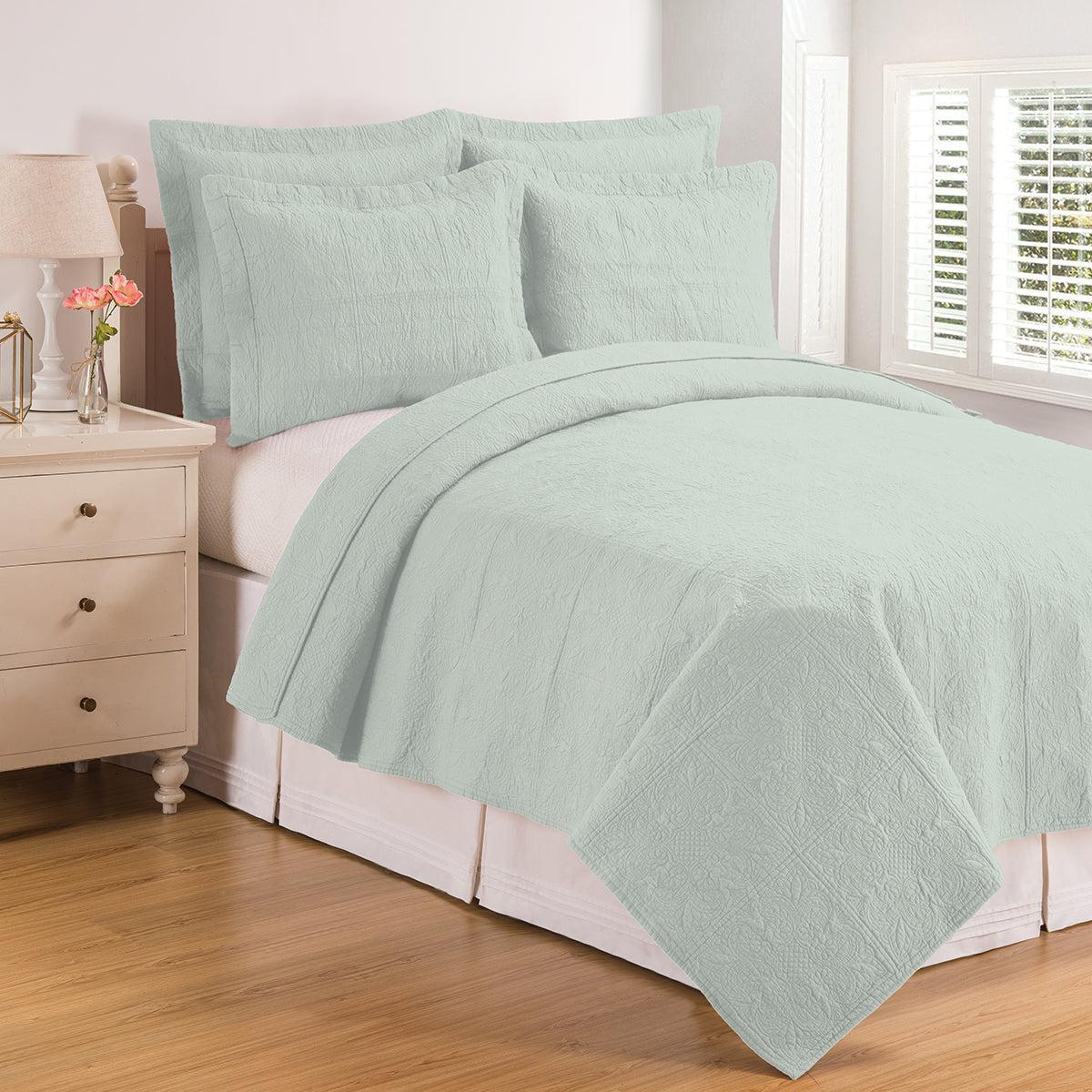 Sea Glass Matelasse