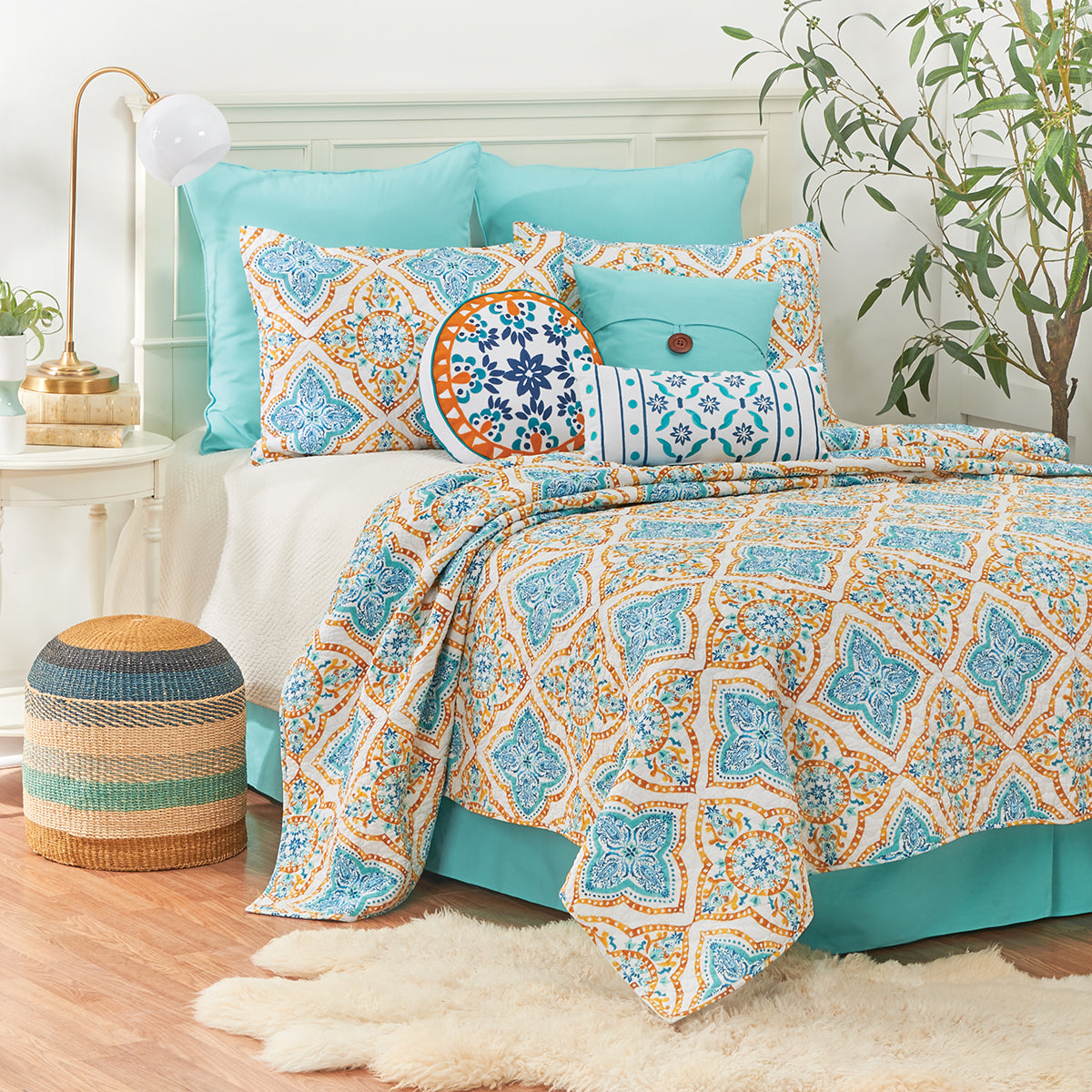 Terrace Medallion Quilt Set