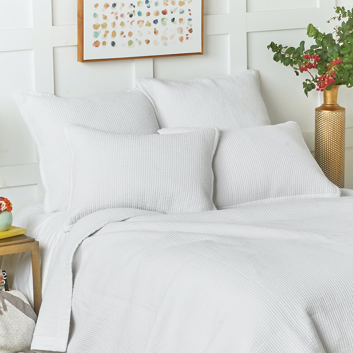 bennett white quilt