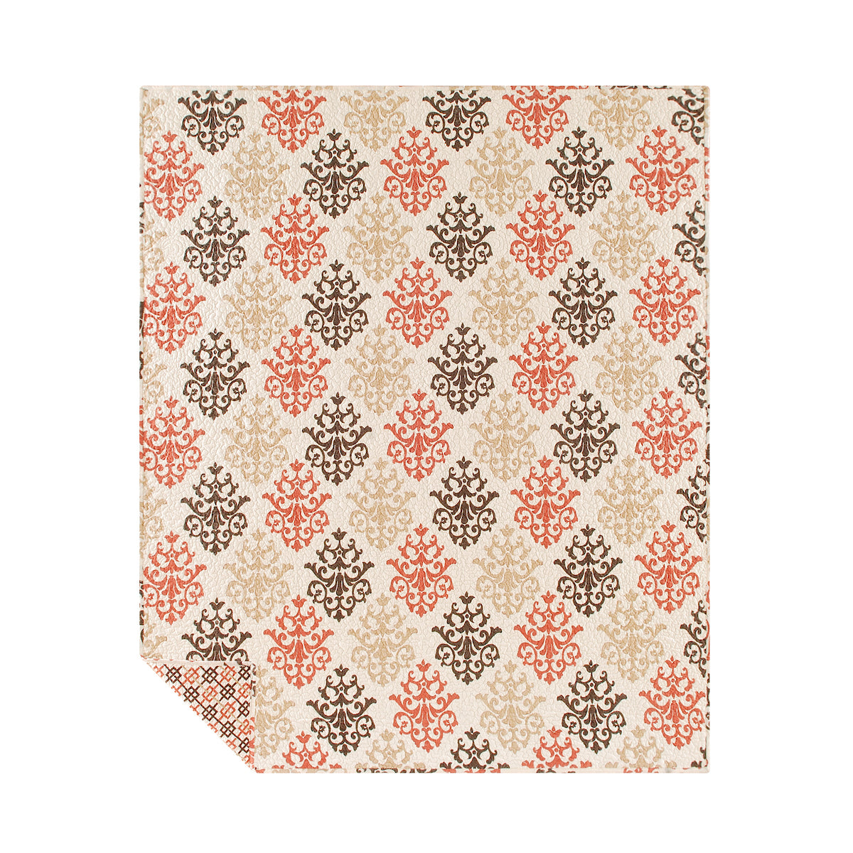 Shabby Chic Brown Throw