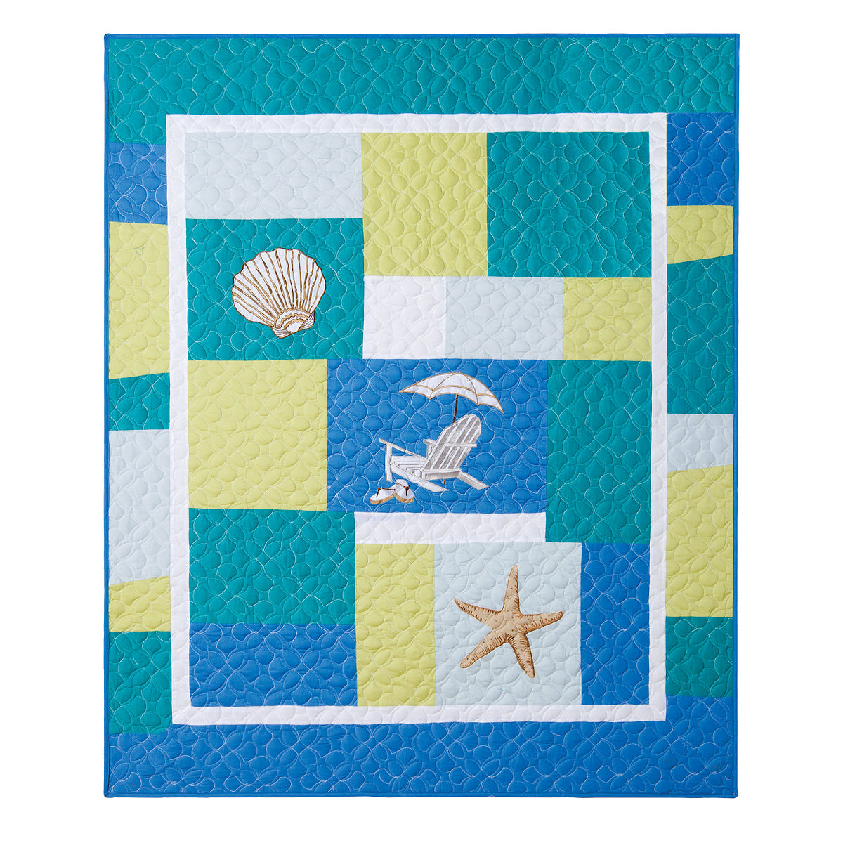 Blue Oasis Throw