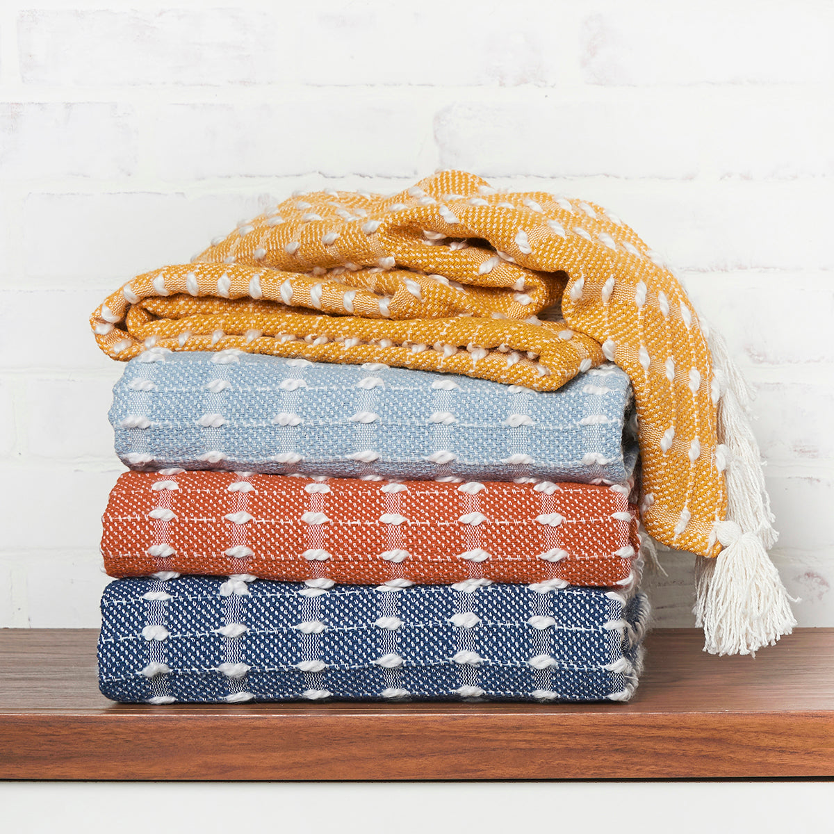 Riley Ochre Throw