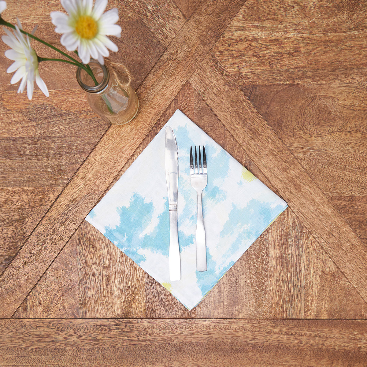 Delilah Blue Table Linens