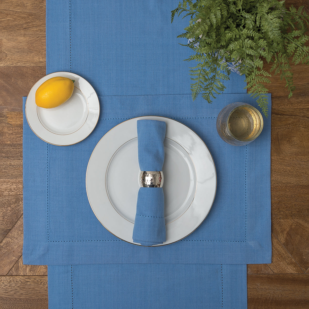Hemstitch Woven Table Linens