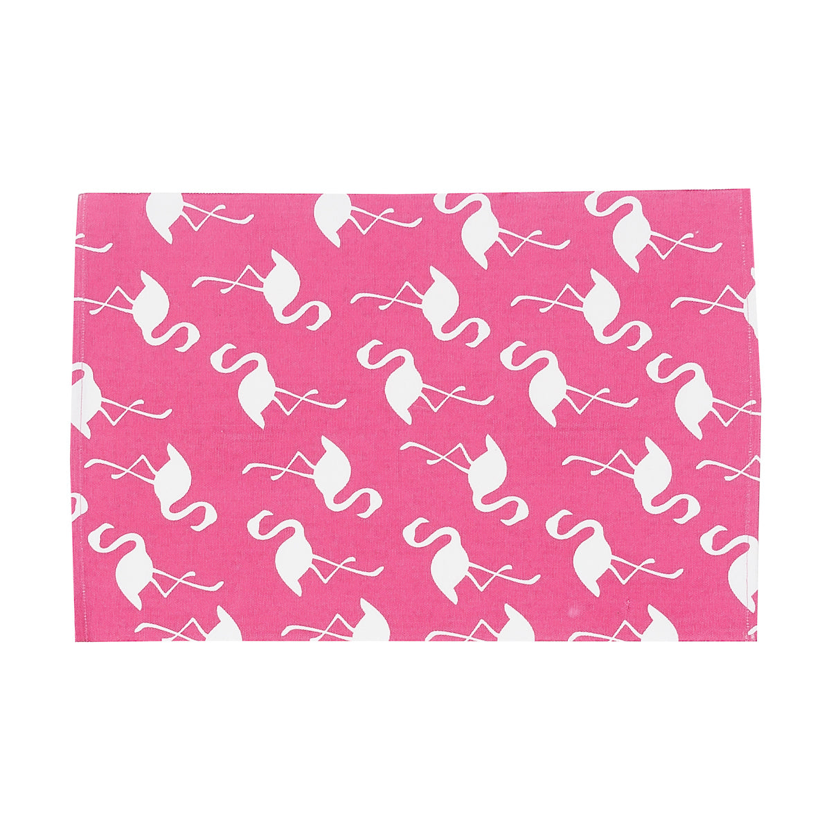 Beachy Flamingo Woven Placemat