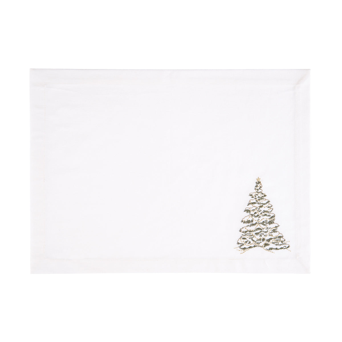 Golden Greenery Placemat