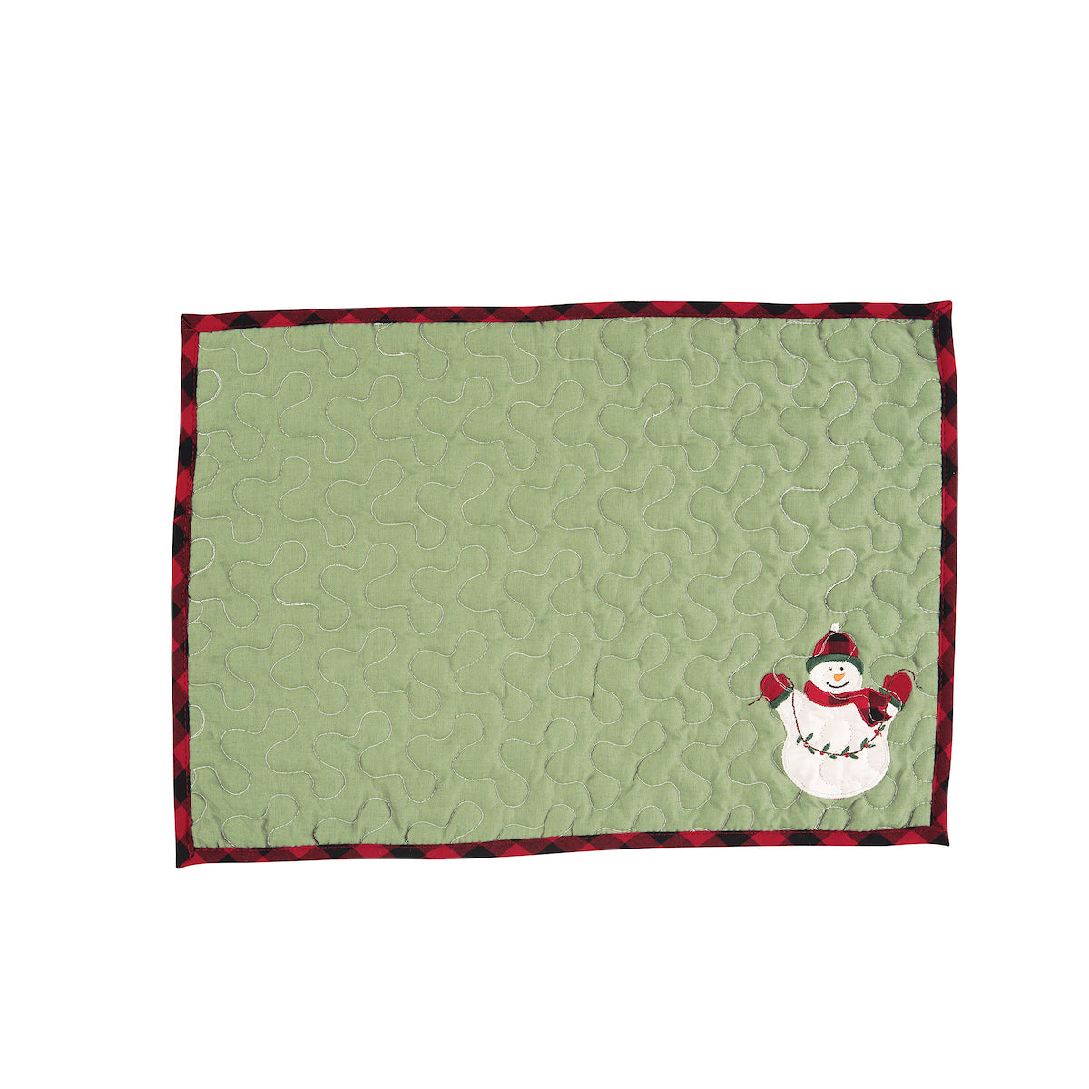 Holly Snowman Table Linens