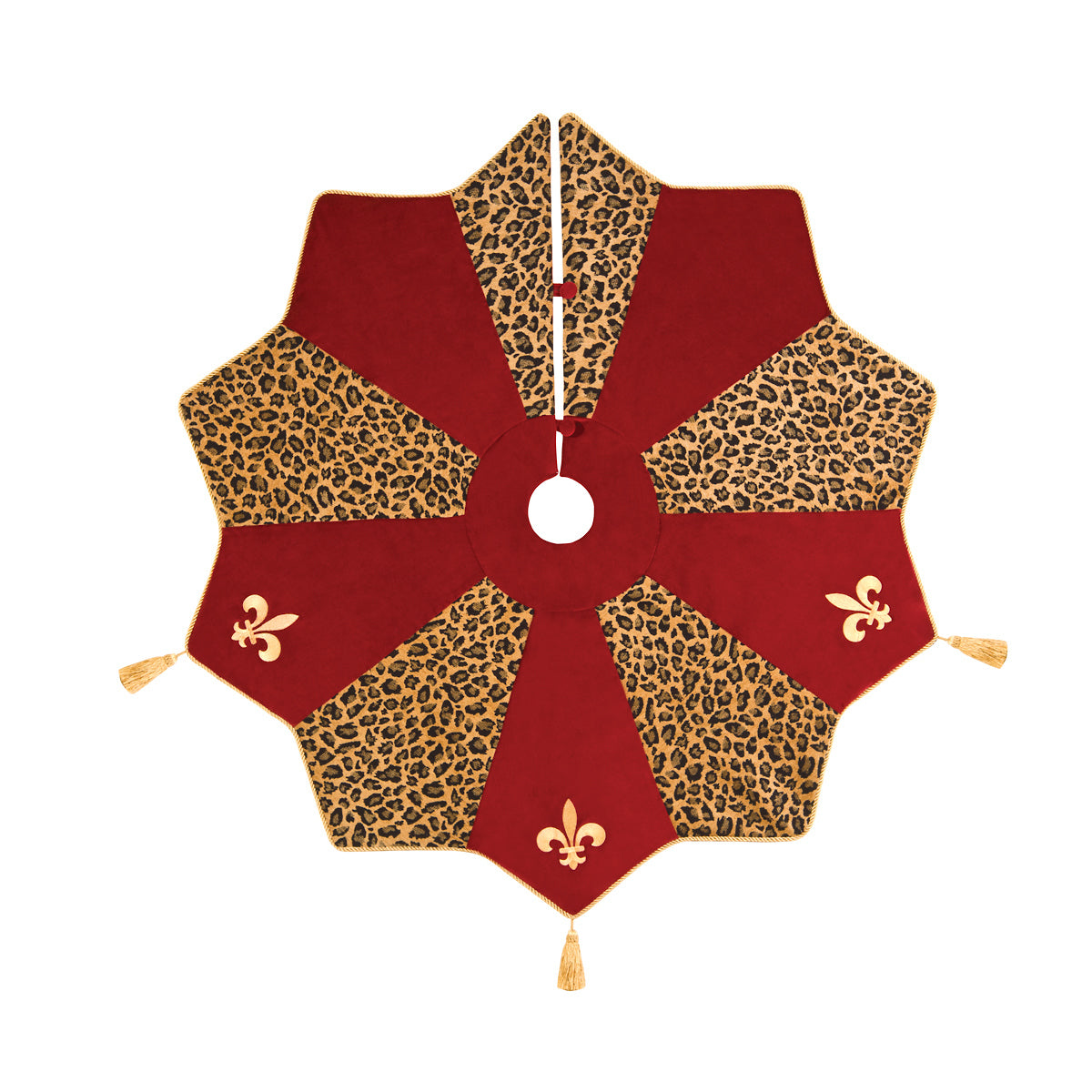 Fleur De Lis Tree Skirt