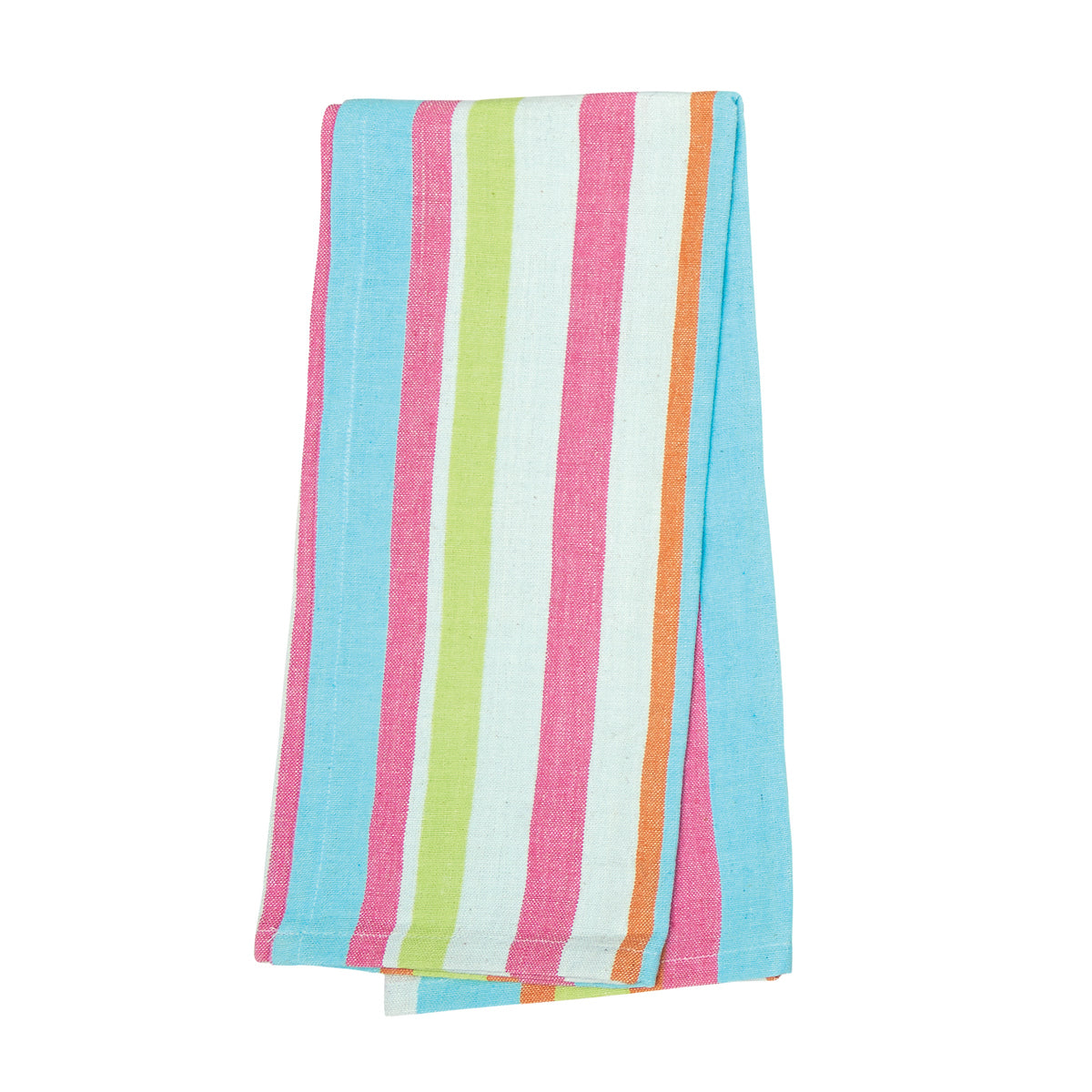 Key Lime Stripe Kitchen Towel