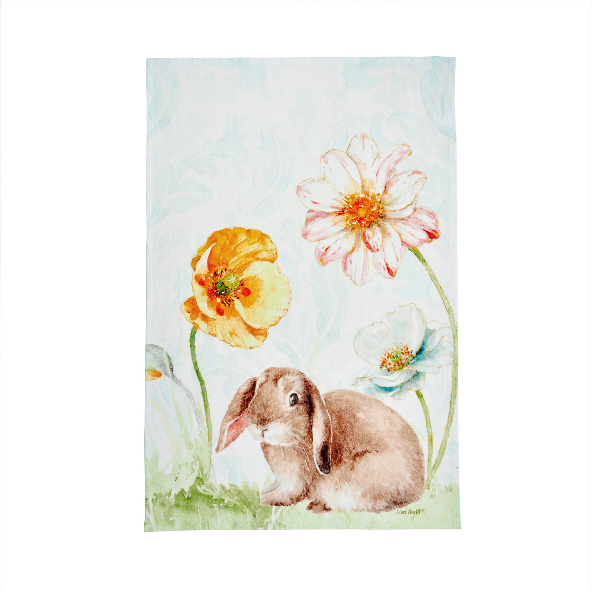 Floppy Ear Bunny Printed Kitchen Towel