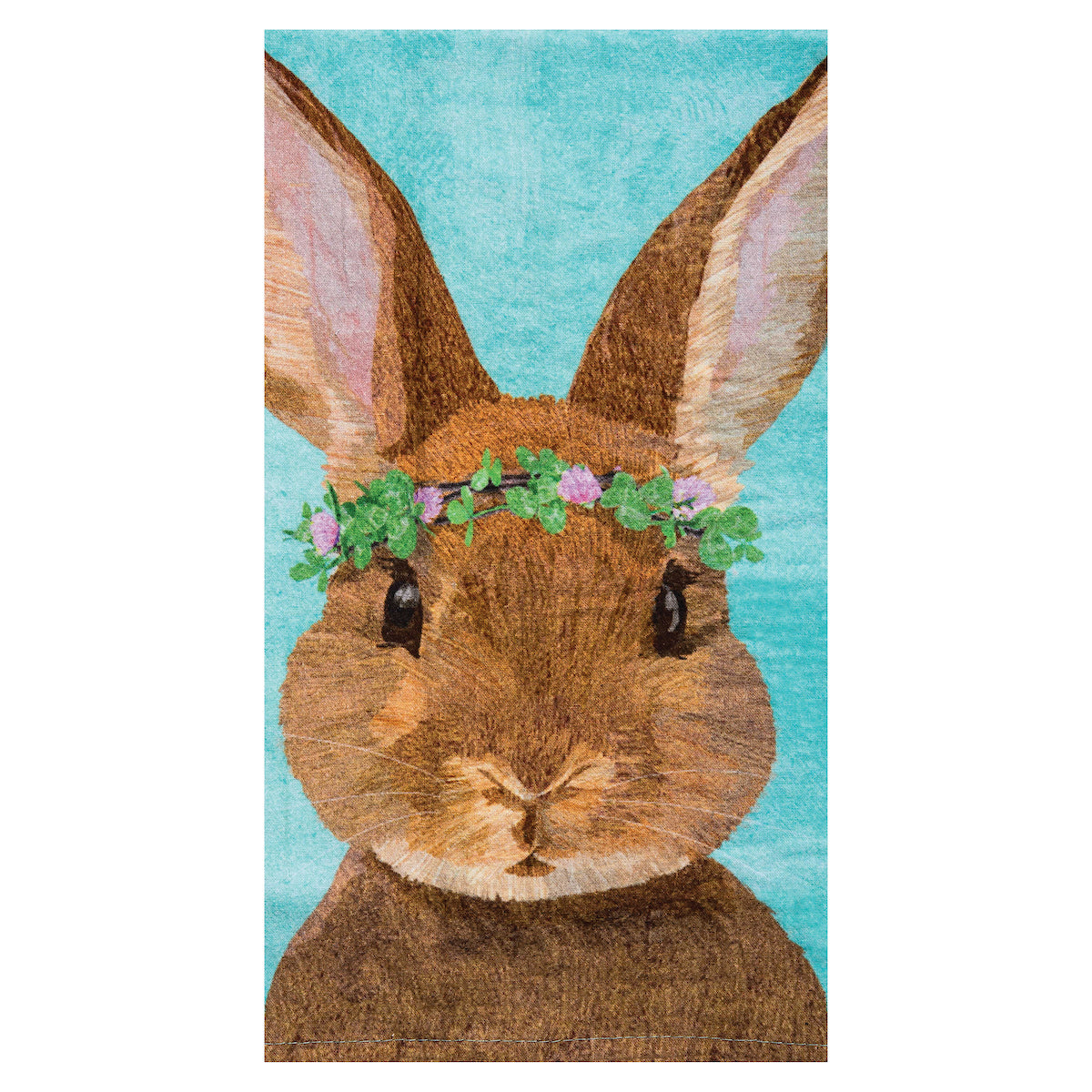Clover Bunny Printed Kitchen Towel