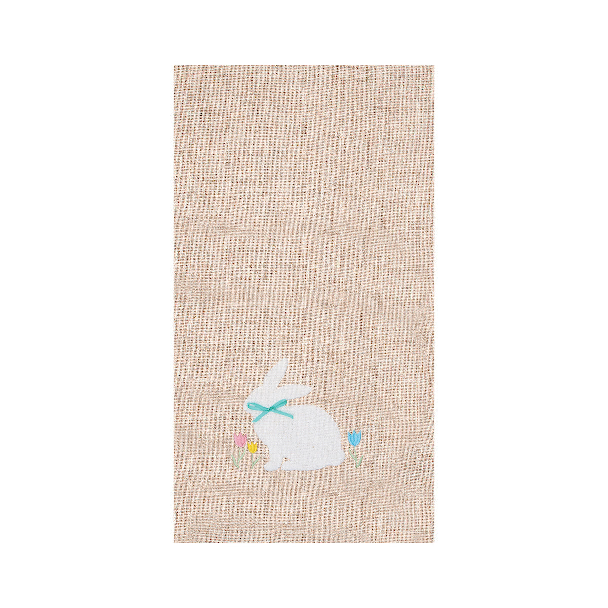 White Bunny Kitchen Towel