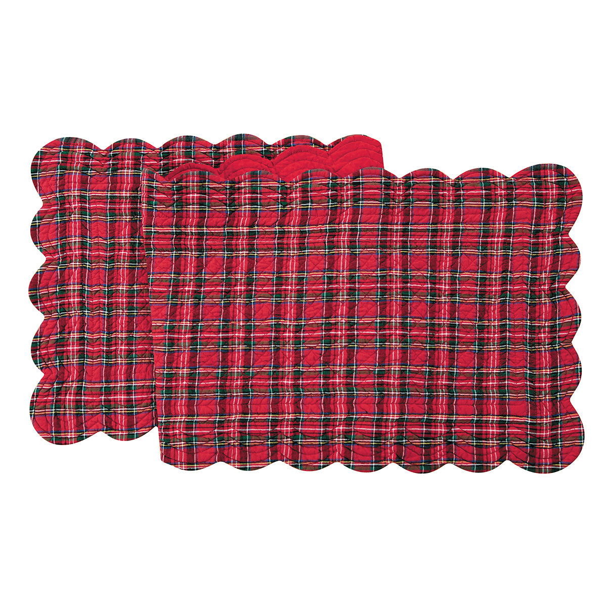 Red Plaid Table Linens