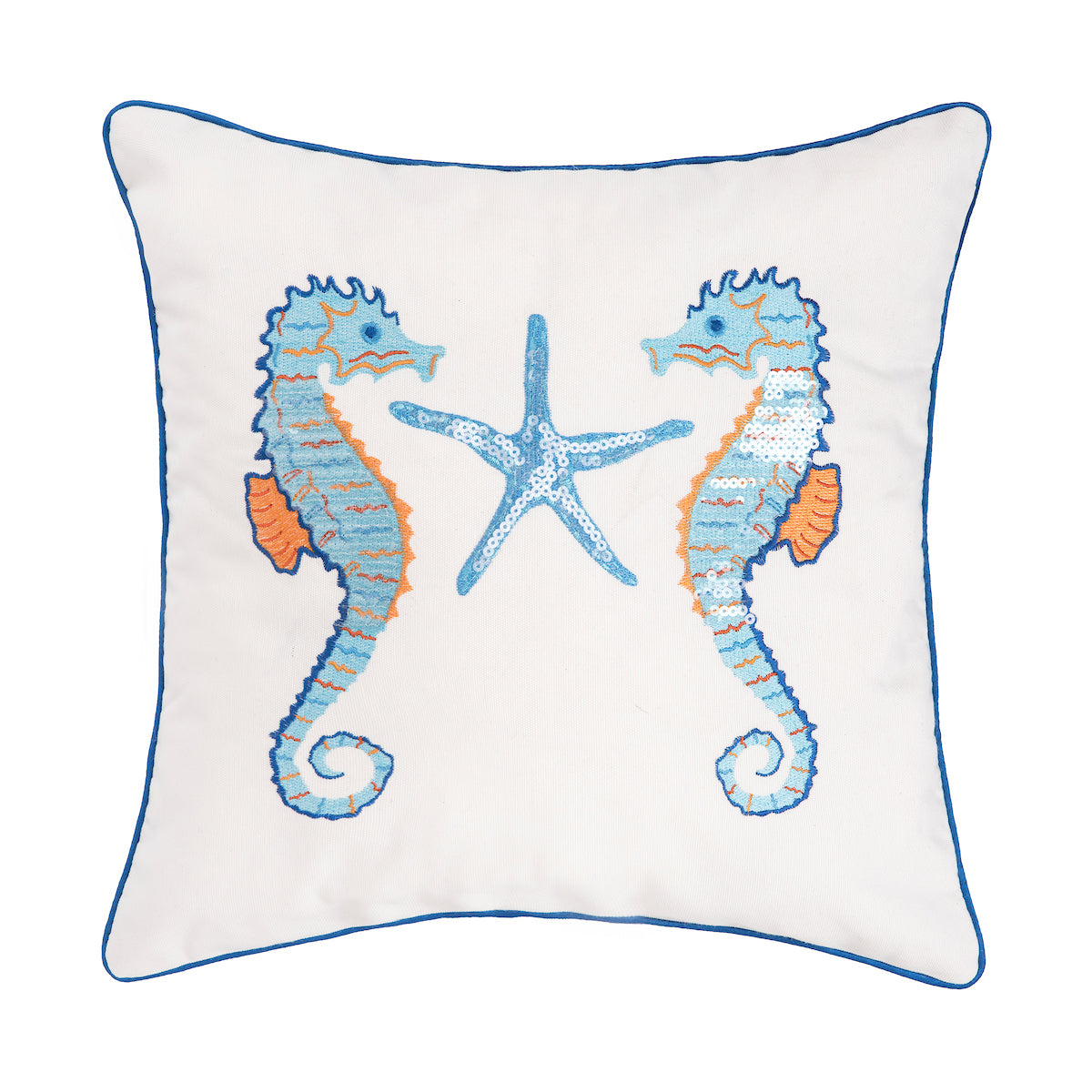 Galapagos Seahorse Pillow