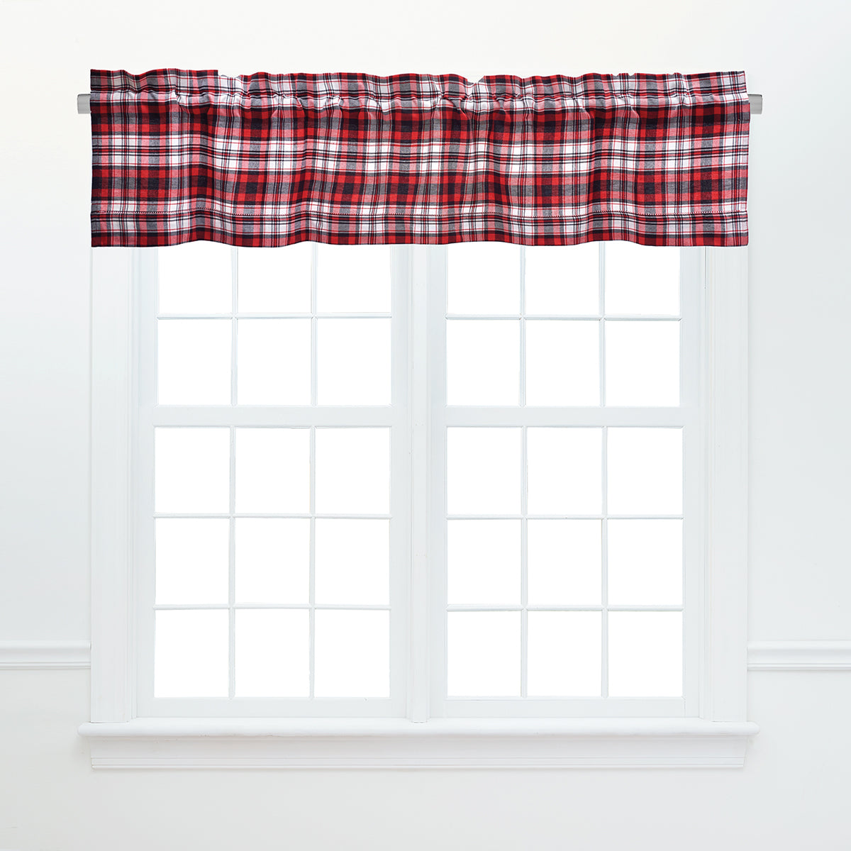 Fireside Plaid Valance