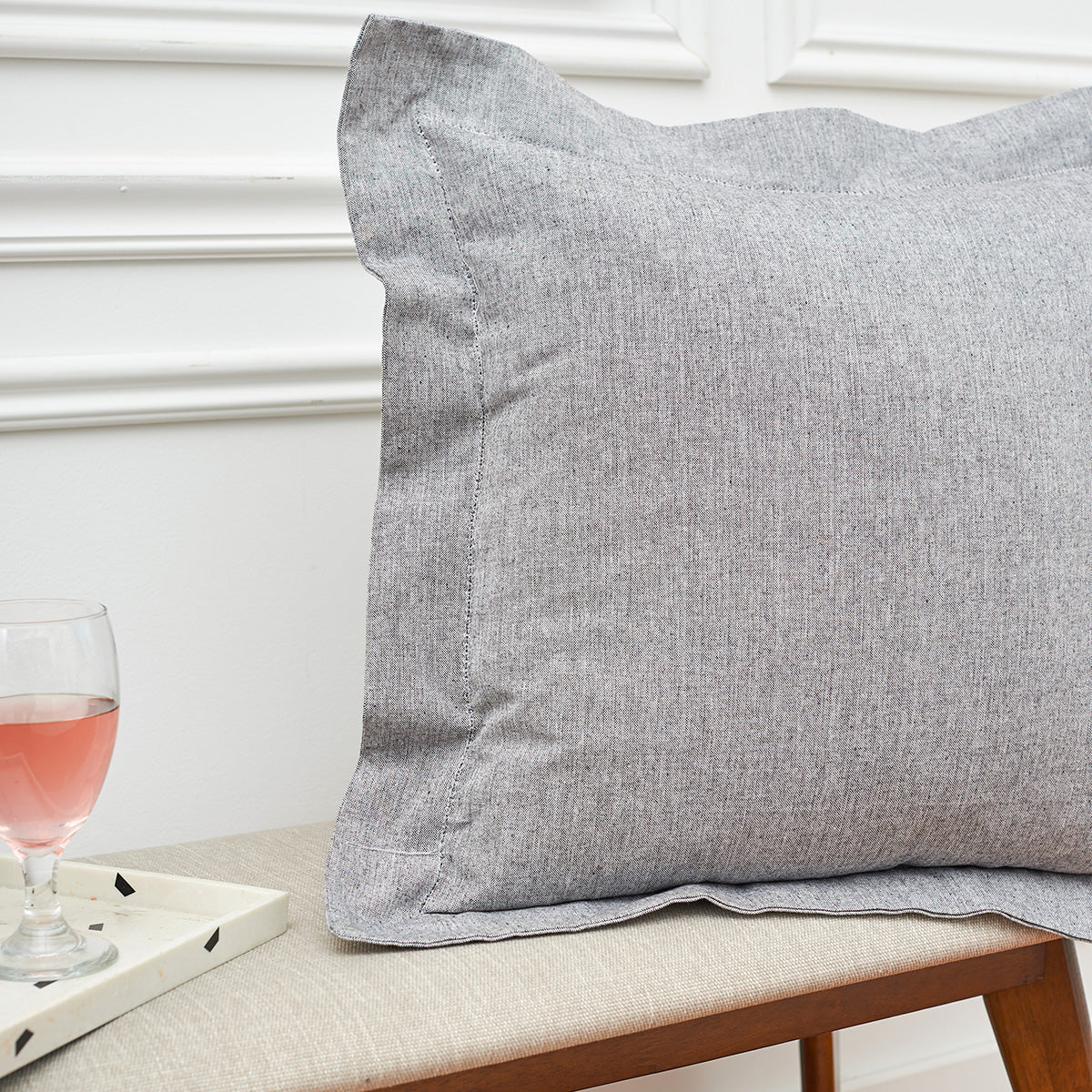 Hemstitch Pillow