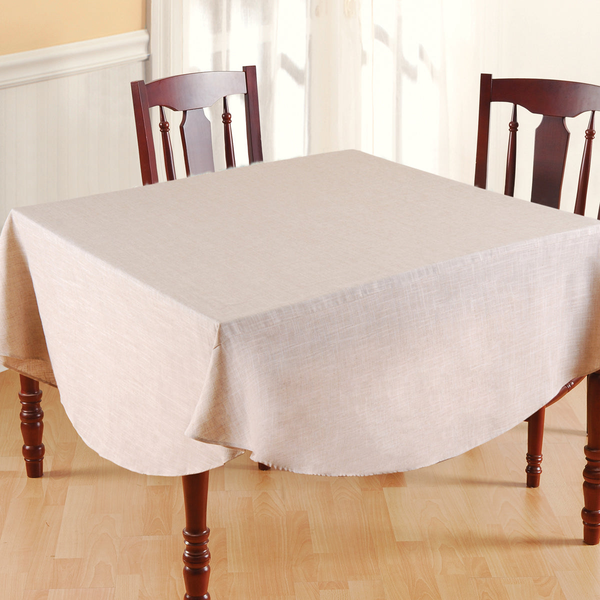 Linen Color Round Tablecloth