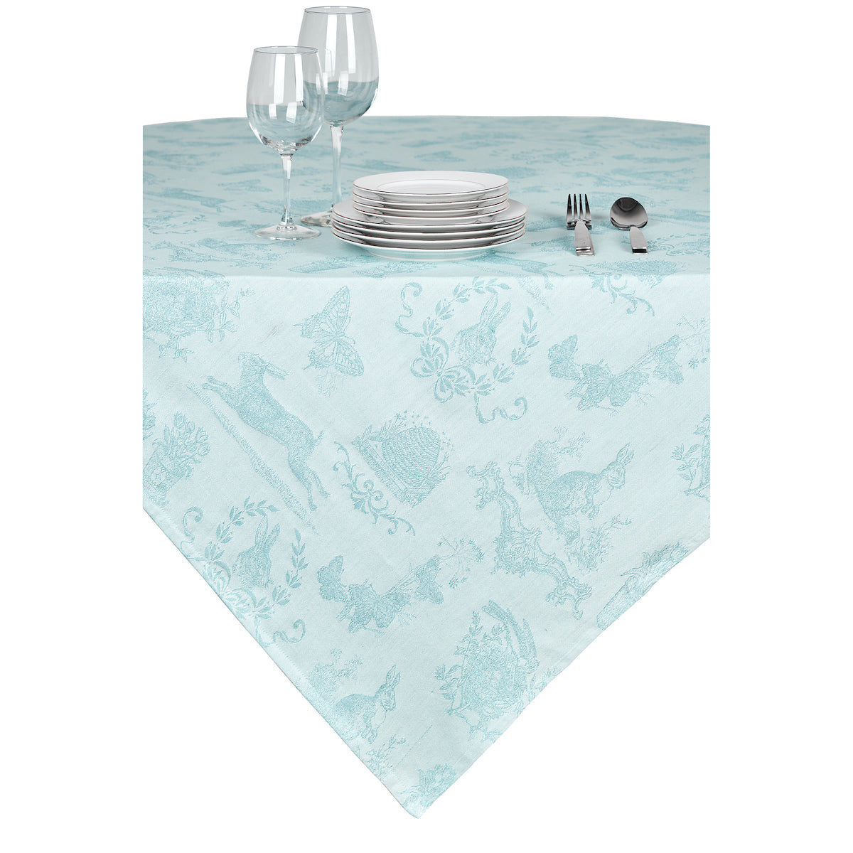 Rabbit Jacquard Topper