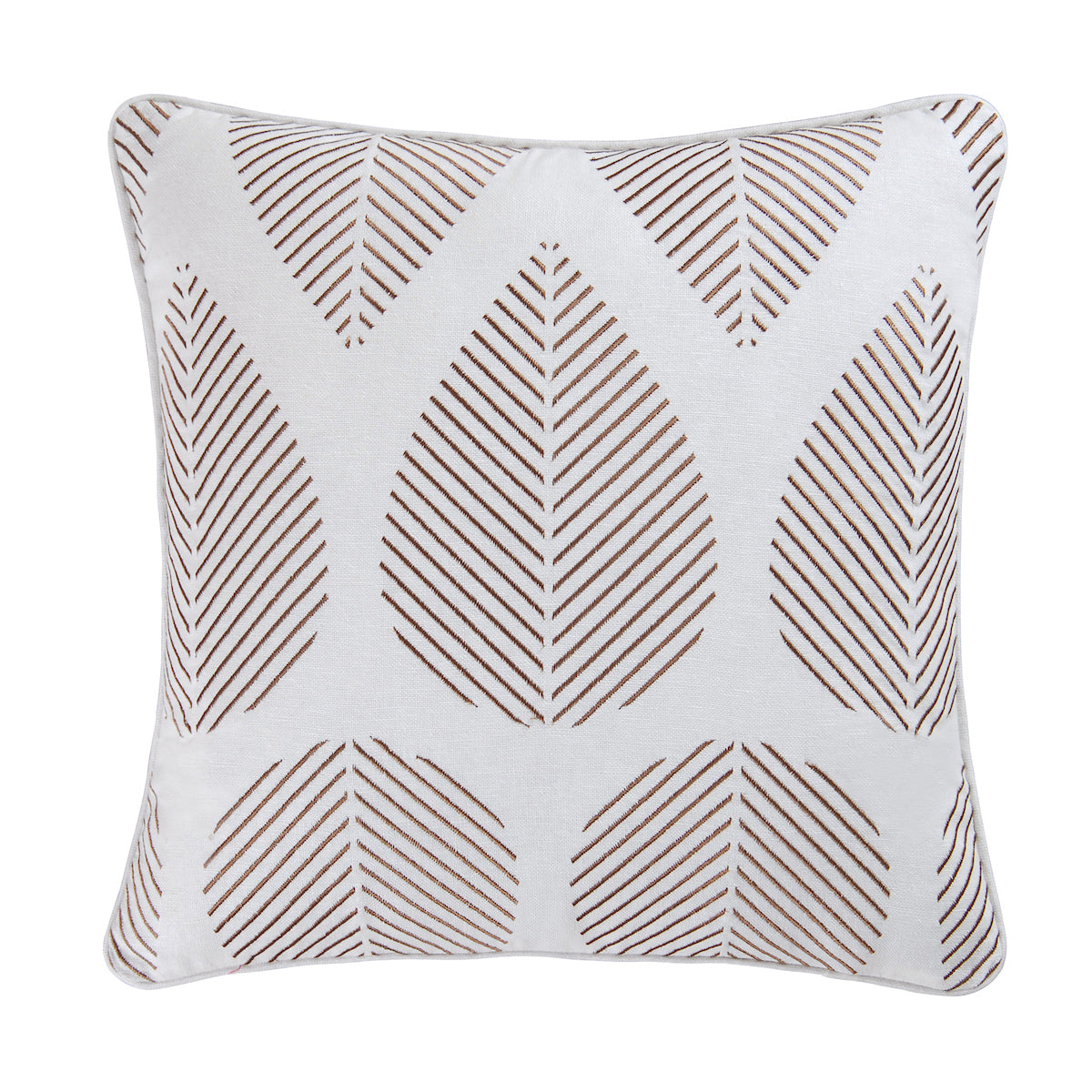 Brown Leaves Pillow